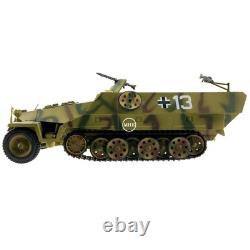 118 Jouets du 21ème siècle Soldat ultime WWII Armée allemande Demi-chenillé Sd. Kfz. 251