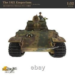 132 Jouets Diecast 21st Century Soldat Ultimate Wwii Army Panther Tank Allemand