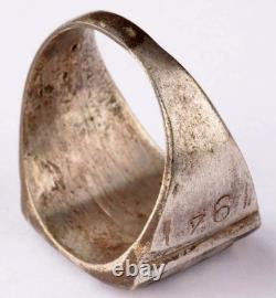 1941-1943 Seconde Guerre mondiale Anneau allemand Force Wehrmacht Balkans Croix Armée Allemande Bijoux