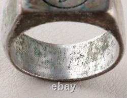 1942 Gott mit nous Anneau allemand de la guerre de la Seconde Guerre mondiale Soldat de la WWII en casque Armée allemande