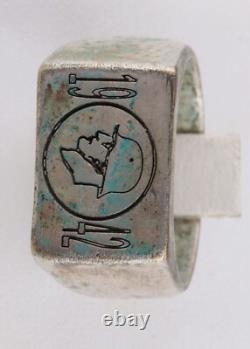 1942 Gott mit nous Anneau allemand de la guerre de la Seconde Guerre mondiale Soldat de la WWII en casque Armée allemande