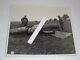 1944 Army Signal Corps Confidentiel Wwii Crashed Avion Allemand Aufbocken Photo