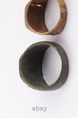 3 pcs Tank WW2 Allemand anneau WWII Armée Allemande Wehrmacht 1943 Force blindée Panzer