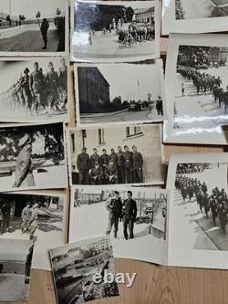 50 Photos Originales de l'Armée Allemande de la WWII Parade de Panzer à Meiningen Sächsischer Hof WOW