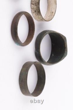 6 pièces Anneau Allemand WWII Armée de l'Allemagne Wehrmacht Bijoux en Aluminium Bronze