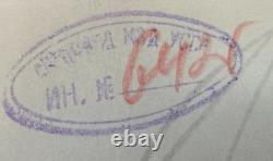 ARMÉE ALLEMANDE DE LA WWII DEUX SOLDATS AVEC UN DRAPEAU RUSSE PHOTO Photo d'archive vintage