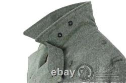 ARMÉE ALLEMANDE M40 MANTEAU GRIS DE CHAMP EN LAINE TAILLE M WW2 Réplique