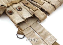 ARMÉE ALLEMANDE SECONDE GUERRE MONDIALE REPRO AFRIKAKORPS Pochettes de munitions 9 mm pour 6 chargeurs AGED inv #E27