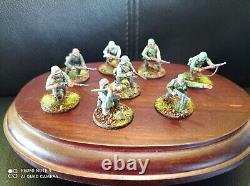 Action de boulon 28mm WW2 Armée allemande 25 hommes Grande peinture Jeux de seigneur de guerre