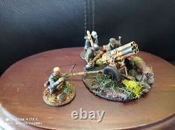 Action de boulon 28mm WW2 Armée allemande 25 hommes Grande peinture Jeux de seigneur de guerre