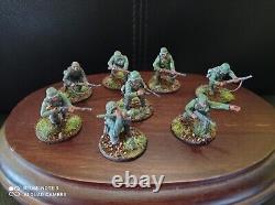 Action de boulon 28mm WW2 Armée allemande 25 hommes Grande peinture Jeux de seigneur de guerre