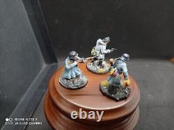 Action de boulon 28mm WW2 Armée allemande d'hiver 12 hommes PROPAINTED Jeux de guerre Seigneur 4/4