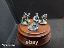 Action de boulon 28mm WW2 Armée allemande d'hiver 12 hommes PROPAINTED Jeux de guerre Seigneur 4/4