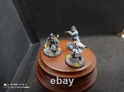 Action de boulon 28mm WW2 Armée allemande d'hiver 12 hommes PROPAINTED Jeux de guerre Seigneur 4/4