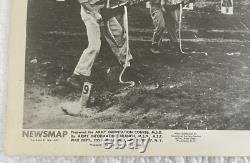 Affiche murale vintage NEWSMAP de la Seconde Guerre mondiale UNIFORMES DE L'ARMÉE ALLEMANDE 24 janvier 1944 #40F