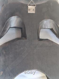 Aigle de l'Armée Allemande de la Seconde Guerre mondiale en bois sculpté