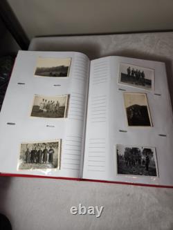 Album photo avec des photos originales vintage allemandes de la Seconde Guerre mondiale, plus de 300 armée, marine, air