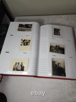 Album photo avec des photos originales vintage allemandes de la Seconde Guerre mondiale, plus de 300 armée, marine, air
