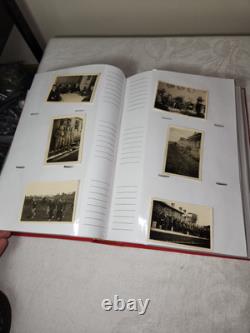 Album photo avec des photos originales vintage allemandes de la Seconde Guerre mondiale, plus de 300 armée, marine, air