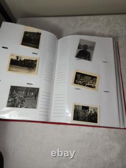 Album photo avec des photos originales vintage allemandes de la Seconde Guerre mondiale, plus de 300 armée, marine, air