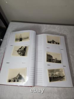 Album photo avec des photos vintage originales de la Seconde Guerre mondiale allemandes, plus de 170 photos de l'armée, de la marine et de l'air.