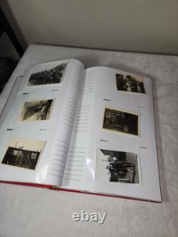 Album photo avec des photos vintage originales de la Seconde Guerre mondiale allemandes, plus de 170 photos de l'armée, de la marine et de l'air.