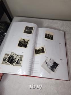 Album photo avec des photos vintage originales de la Seconde Guerre mondiale allemandes, plus de 170 photos de l'armée, de la marine et de l'air.