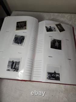 Album photo avec des photos vintage originales de la Seconde Guerre mondiale allemandes, plus de 170 photos de l'armée, de la marine et de l'air.