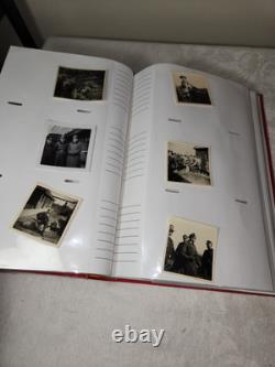 Album photo avec des photos vintage originales de la Seconde Guerre mondiale allemandes, plus de 170 photos de l'armée, de la marine et de l'air.