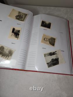 Album photo avec des photos vintage originales de la Seconde Guerre mondiale allemandes, plus de 170 photos de l'armée, de la marine et de l'air.