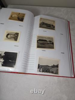 Album photo avec des photos vintage originales de la Seconde Guerre mondiale allemandes, plus de 170 photos de l'armée, de la marine et de l'air.