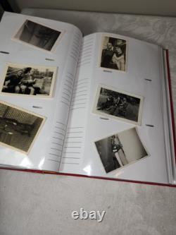 Album photo avec des photos vintage originales de la Seconde Guerre mondiale allemandes, plus de 170 photos de l'armée, de la marine et de l'air.