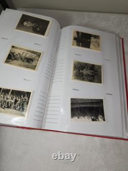 Album photo avec des photos vintage originales de la Seconde Guerre mondiale allemandes, plus de 170 photos de l'armée, de la marine et de l'air.