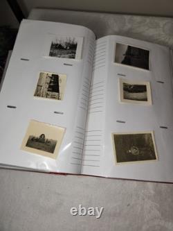 Album photo avec des photos vintage originales de la Seconde Guerre mondiale allemandes, plus de 170 photos de l'armée, de la marine et de l'air.