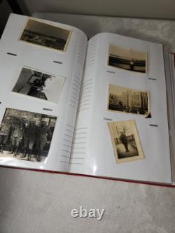 Album photo avec des photos vintage originales de la Seconde Guerre mondiale allemandes, plus de 170 photos de l'armée, de la marine et de l'air.