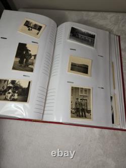 Album photo avec des photos vintage originales de la Seconde Guerre mondiale allemandes, plus de 170 photos de l'armée, de la marine et de l'air.