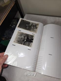 Album photo avec des photos vintage originales de la Seconde Guerre mondiale allemandes, plus de 170 photos de l'armée, de la marine et de l'air.