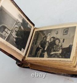 Album photo olympique de 1936 de l'armée allemande avec une moto BMW attelée avant la Seconde Guerre mondiale.