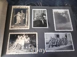 Album photo original de la Wehrmacht allemande de la Seconde Guerre mondiale, de l’avant-guerre au milieu de la guerre