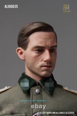 Alert Line AL100035 1/6 Figurine d'action de soldat masculin officier de l'armée allemande de la WWII
