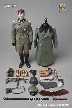 Alert Line Wwii Officier De L'armée Allemande Al100035 1/6 Figure Soldat Nouvelle Guerre Mondiale