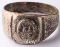 Allemagne 1 Rentenmark 1937 Berlin Anneau Seconde Guerre mondiale Ensemble WWII Pendentif Allemagne Billet de banque Armée