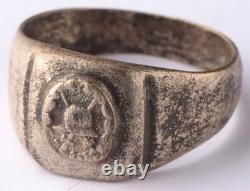 Allemagne 1 Rentenmark 1937 Berlin Anneau Seconde Guerre mondiale Ensemble WWII Pendentif Allemagne Billet de banque Armée