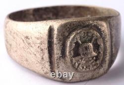 Allemagne 1 Rentenmark 1937 Berlin Anneau Seconde Guerre mondiale Ensemble WWII Pendentif Allemagne Billet de banque Armée