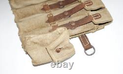 Allemand Army Ww2 Wwii Repro Pochettes De Munitions 9mm Pour 6 Mags Aged Inv #e24