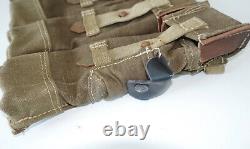 Allemand Army Wwii Repro Kurtz 8mm Ammo Pouches Aged Renforced Sangle Arrière Inv#e21