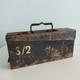 Ancienne Boîte D'ammunition Militaire Mg34 Mg42 Allemagne Boîte En Métal Wehrmacht ArmÉe Seconde Guerre Mondiale Wwii