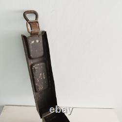 Ancienne boîte d'ammunition militaire MG34 MG42 Allemagne Boîte en métal WEHRMACHT ARMÉE Seconde Guerre mondiale WWII