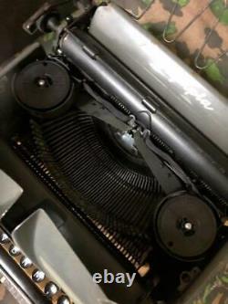 Arme Allemande Ss Antique Machines À Écrire Bon État De Fonctionnement! Ww2 Militaire