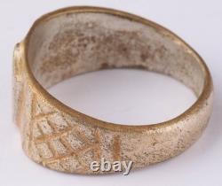 Armée 1941 Mortier d'infanterie Mine WW2 Anneau allemand WWII Allemagne Wehrmacht art gothique